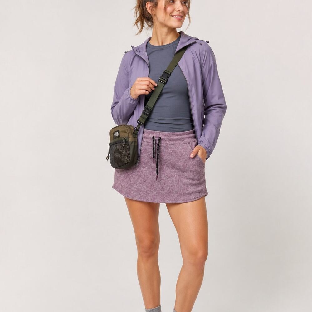 Outdoor Research Purple Knot Mini Skirt Womens S Hiking Gorpcore Casual Spring